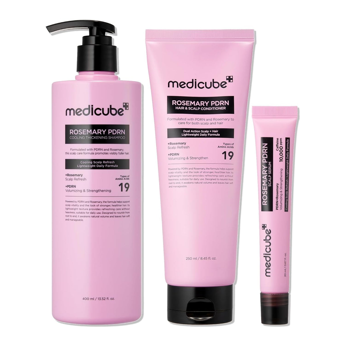 Medicube Rosemary PDRN Scalp Serum 20ML – Hair Growth, Thickening & Anti-Flake Cooling Treatment