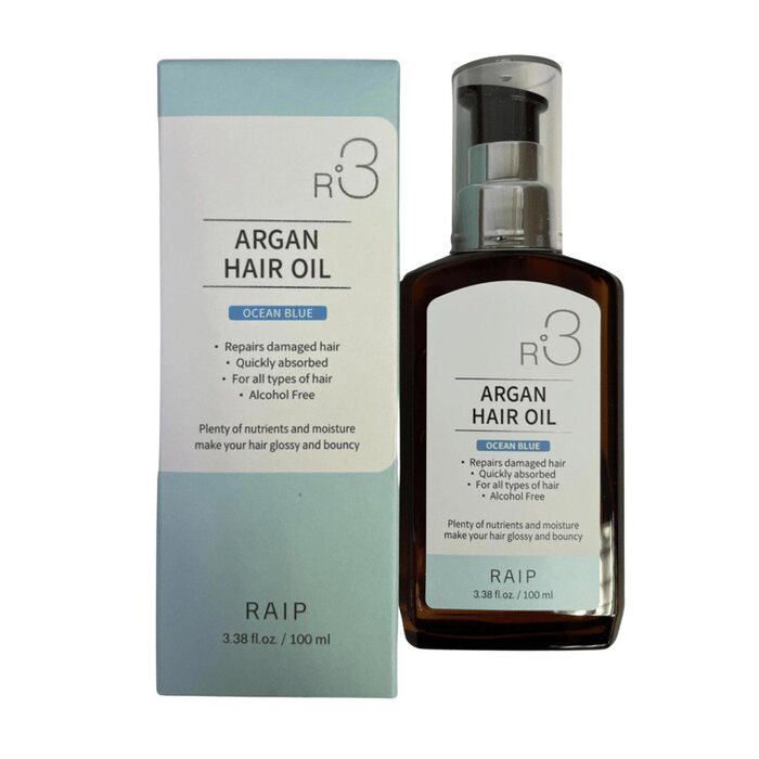 RAIP R3 Argan Hair Oil 100ML - Ocean Blue
