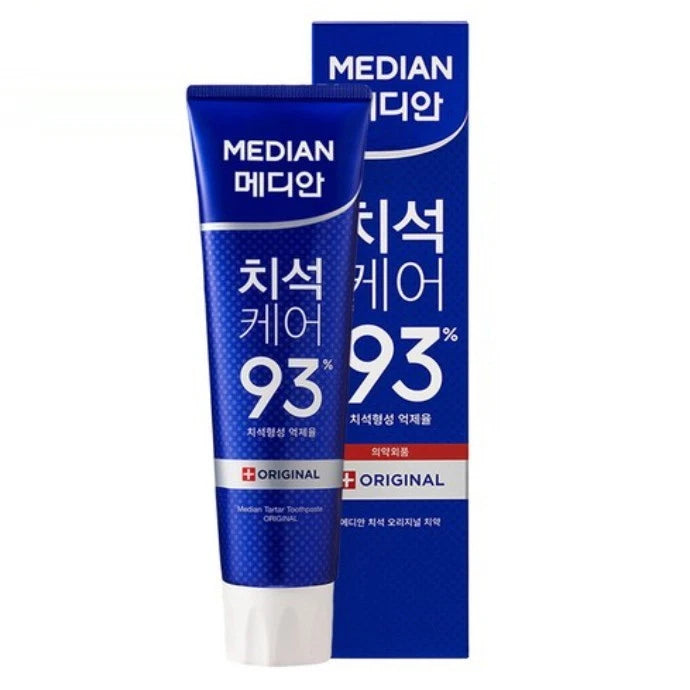 Median Dental IQ Tartar Care 93% Toothpaste Original Blue 120G
