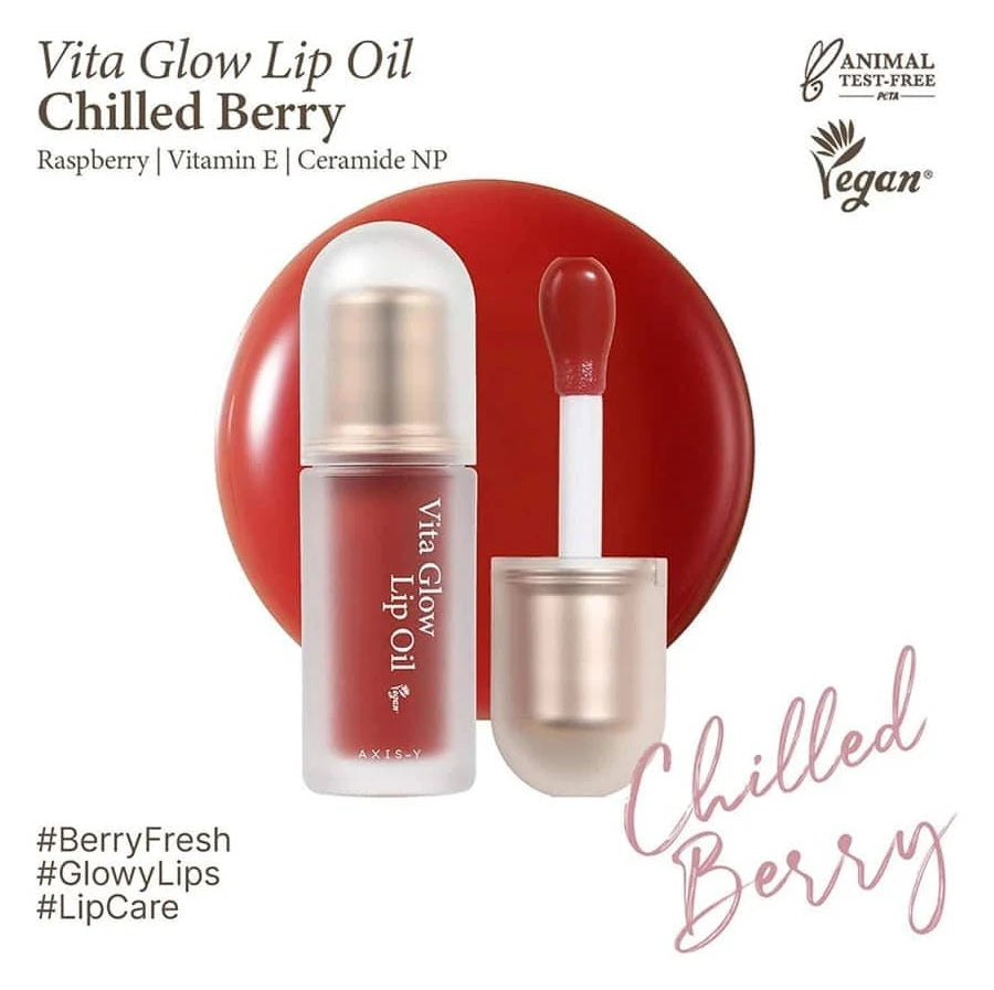 AXIS-Y Vita Glow Lip Oil (Chilled Berry) 4.5g