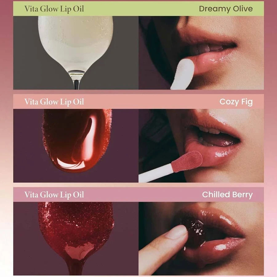 AXIS-Y Vita Glow Lip Oil (Cozy Fig) 4.5g