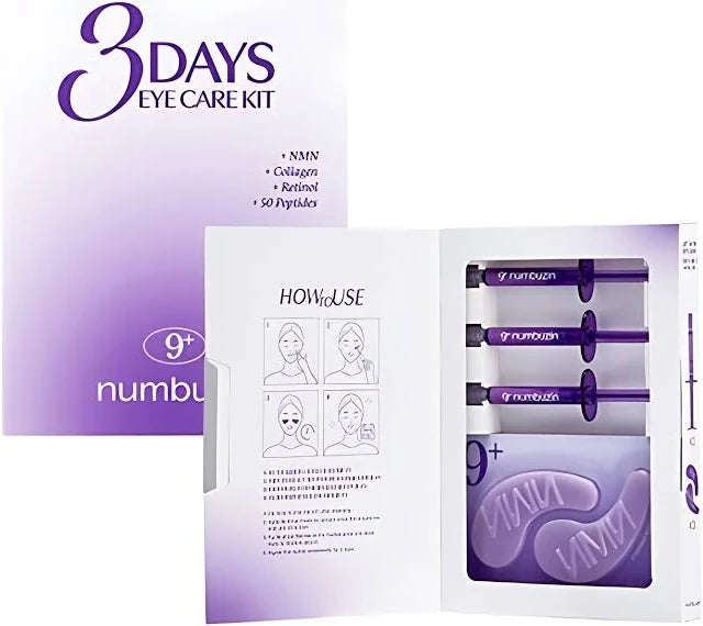 Numbuzin No.9 3 Days Eye Care Kit