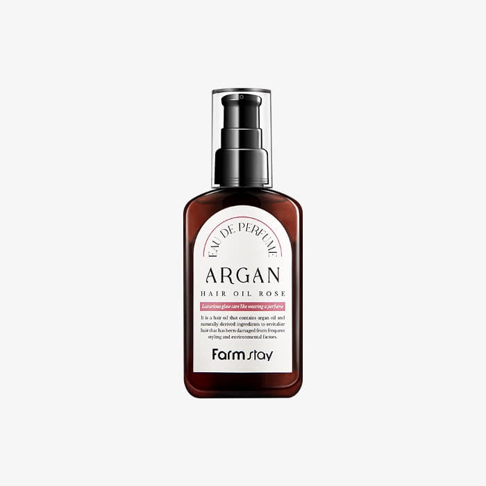 Farm Stay Eau De Perfume Argan Hair Oil Rose