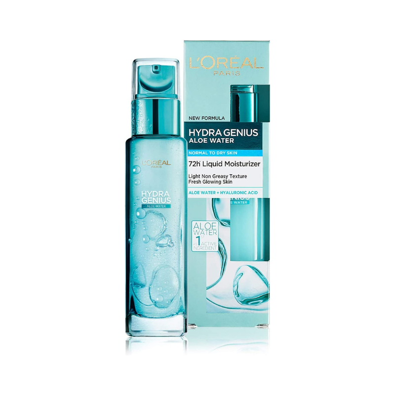 L'Oréal Paris Hydra Genius Aloe Water Normal to Dry Skin, 70ml