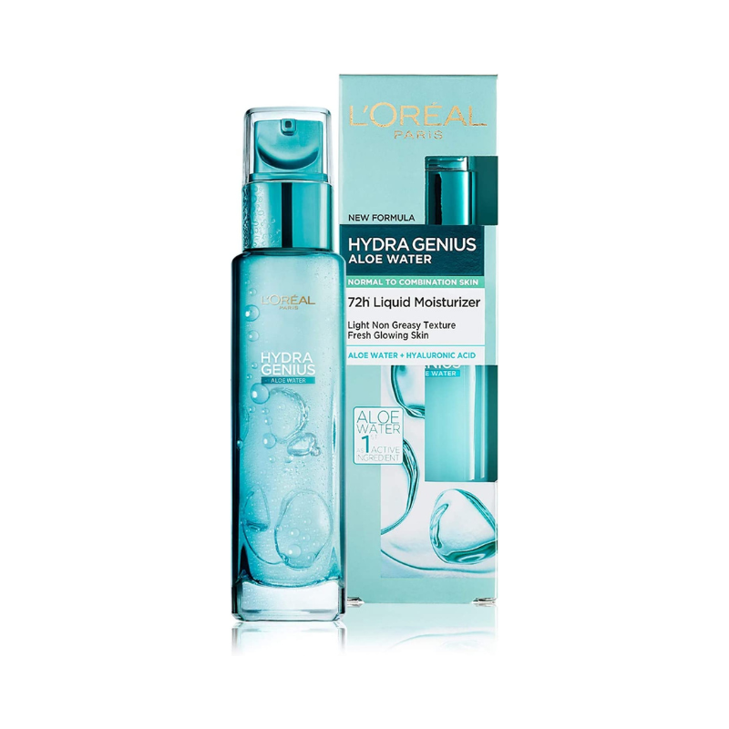 L'Oréal Paris Hydra Genius Aloe Water Normal to Combination Skin, 70ml
