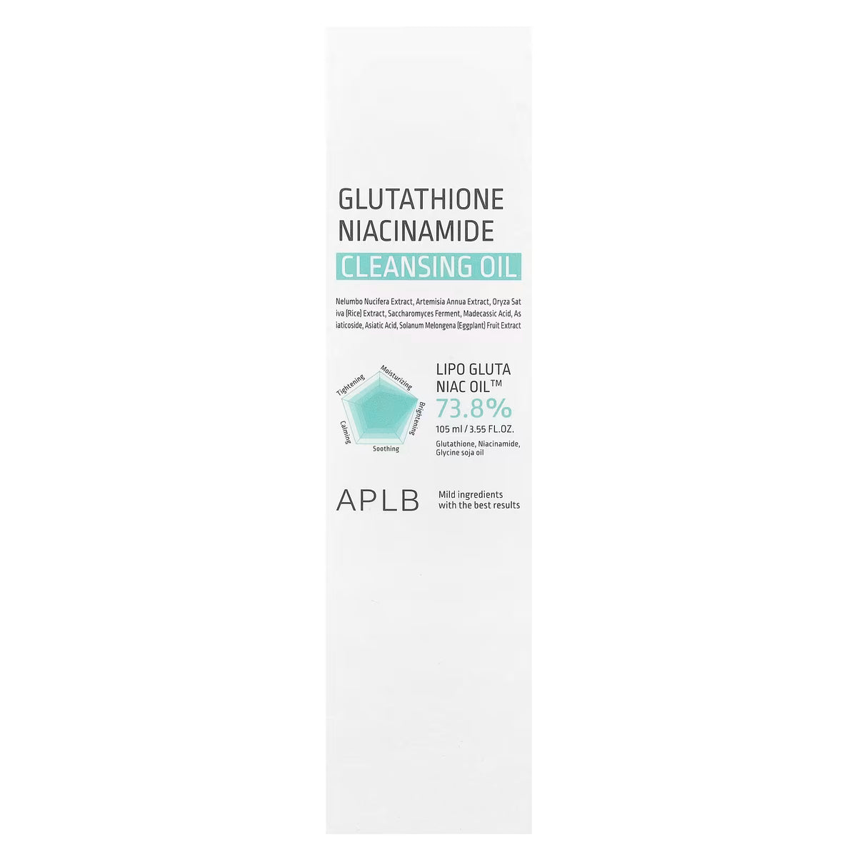 APLB Glutathione Niacinamide Cleansing Oil 105ML