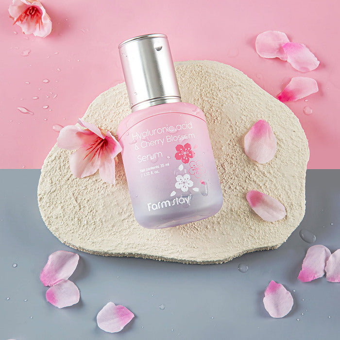 Farm Stay Hyaluronic Acid &amp; Cherry Blossom Serum  35ML