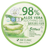 3W Clinic 98% Aloe Vera Soothing Gel 300ML