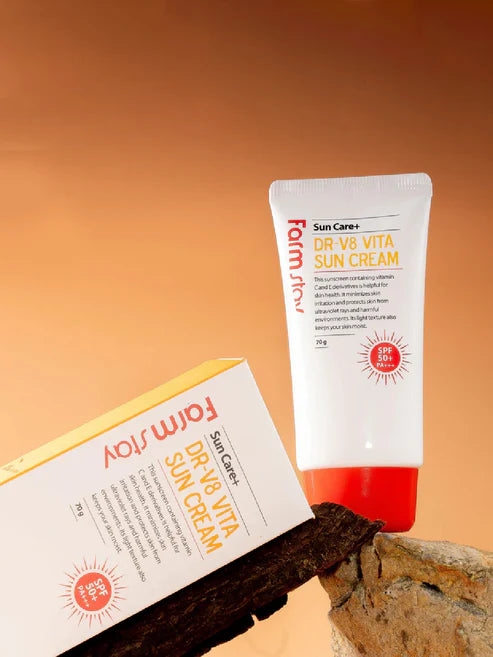 Farm Stay Sun Care+ Dr-V8 Vita Sun Cream 70g