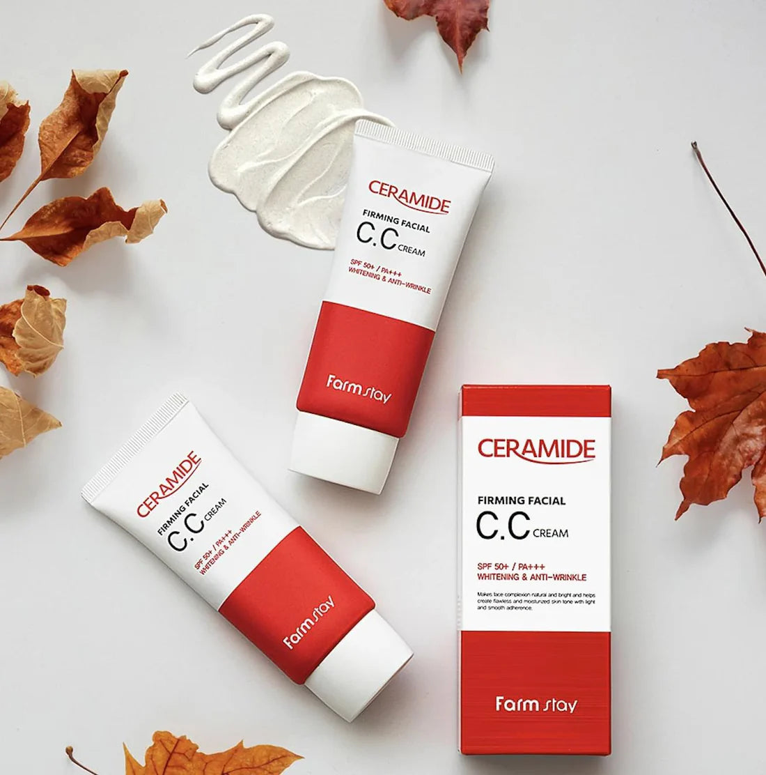 Farm Stay Ceramide Firming facial C.C Cream SPF50+ 50G