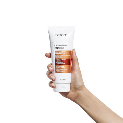 Vichy Dercos Kera-Solution 4.0% Pro Keratin Complex 200ML Mascarilla Reparadora 2 Min.