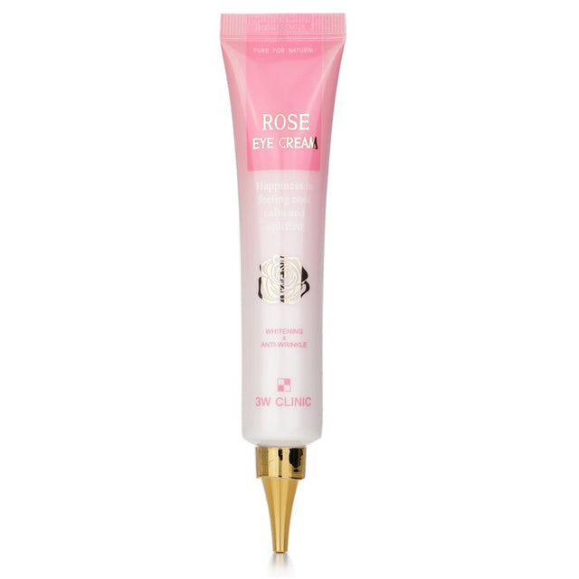 3W CLINIC Rose Eye Cream 40ml hydrating Korean eye cream