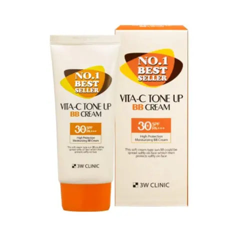 3W CLINIC tone up BB cream for radiant natural coverage