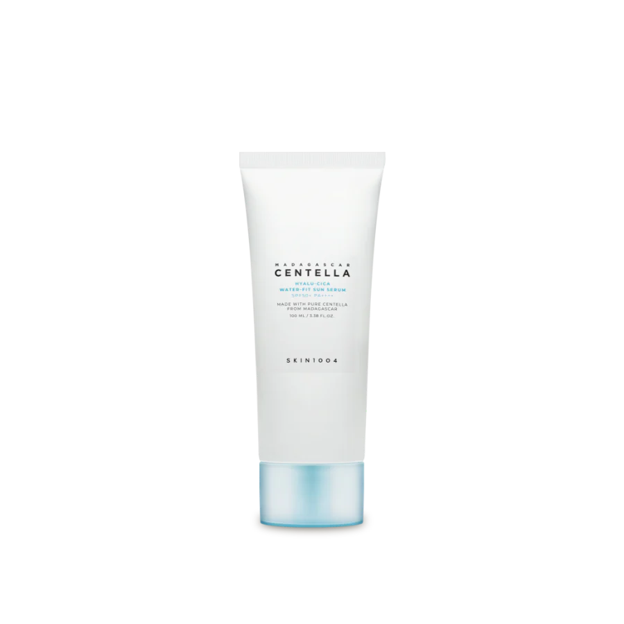SKIN1004 Hyalu Cica Water Fit Sun Serum SPF50 PA++++ 100ml front packaging