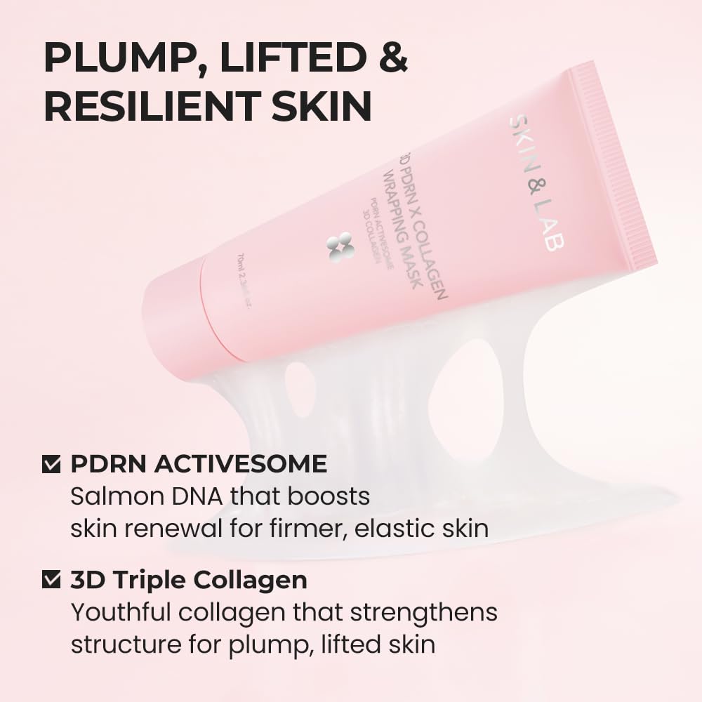 SKIN&LAB 3D PDRN x Collagen Wrapping Mask 70ML
