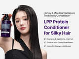 KUNDAL Honey & Macadamia Shampoo & Treatment White Musk Set (500ML + 500ML)
