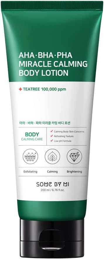 Some By Mi AHA.BHA.PH MIRACLE CALMING BODY LOTION + TEATREE 100,000PPM 200ML