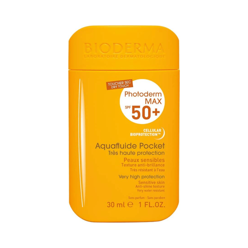 Bioderma Photoderm MAX Aquafluide SPF 50+Travel Pocket Sunscreen, 30ML