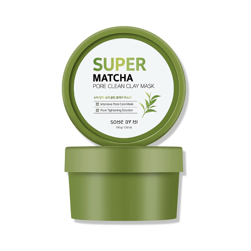 Some By Mi Super Matcha Pore Clean Clay Mask, White, 3.52 Ounce (Pack Of 1)