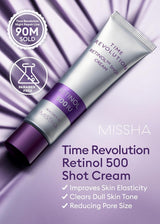 MISSHA Time Revolution Retinol 500 Shot Galvanic Eye Cream Duo Set