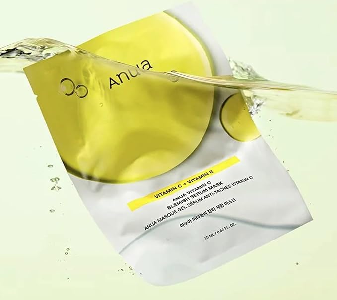Anua Vitamin C + Vitamin E Blemish Serum Mask 25ML | Brightening Sheet Mask