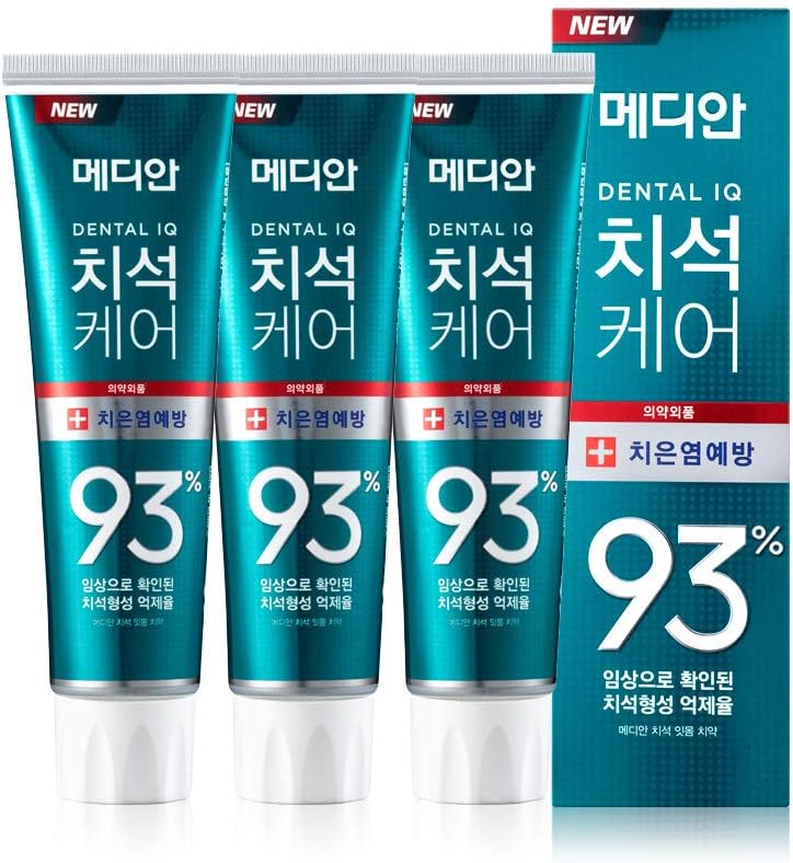Median Dental IQ Tartar Care 93% Toothpaste Gum Care Green 120G
