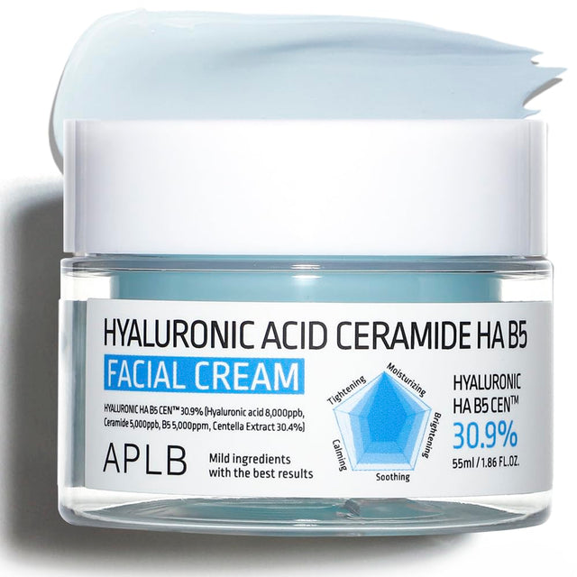 APLB HYALURONIC ACID CERAMIDE HA B5 FACIAL CREAM 55ML