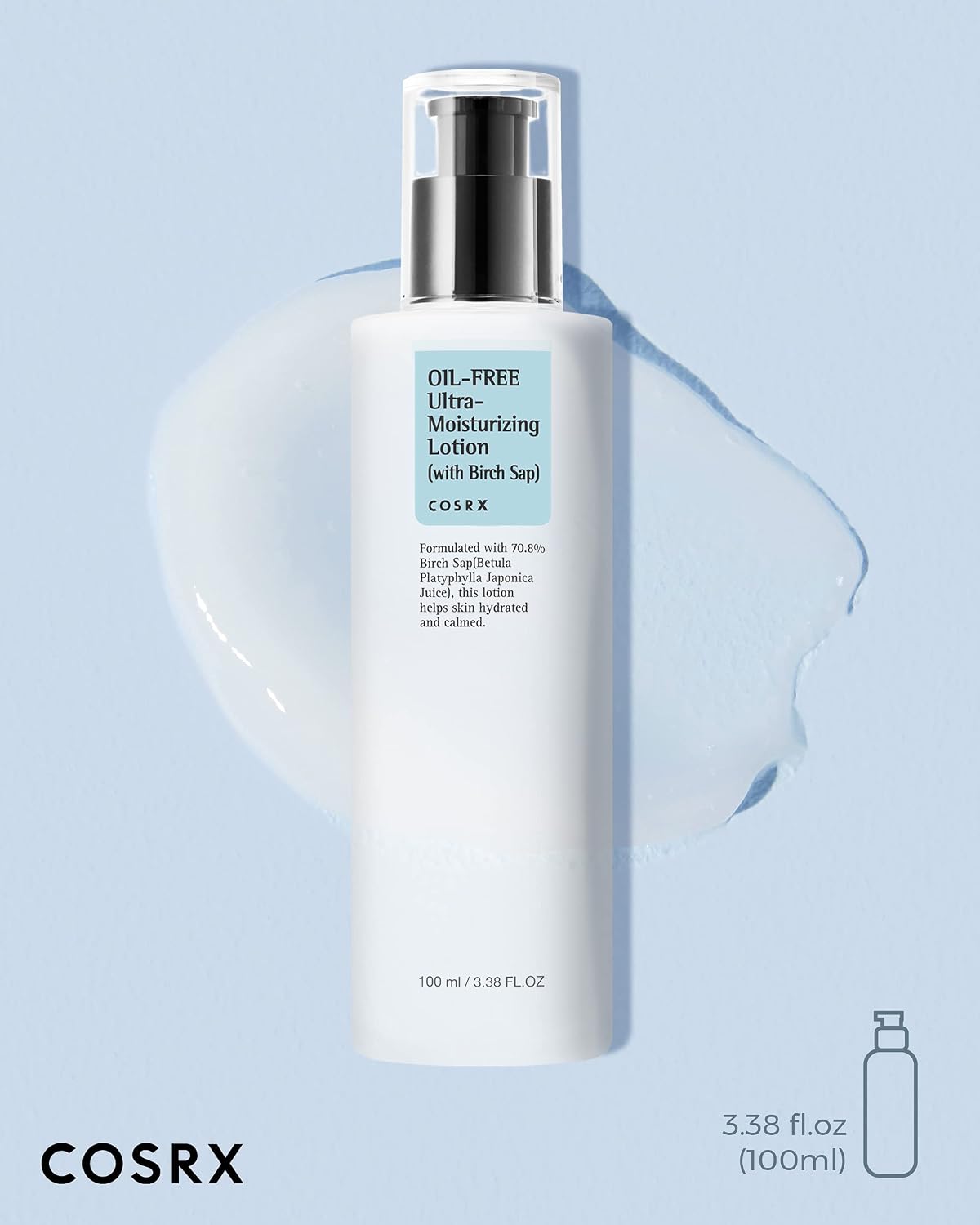 Cosrx OIL-FREE Ultra- Moisturizing Lotion (with birch sap ) 100ml