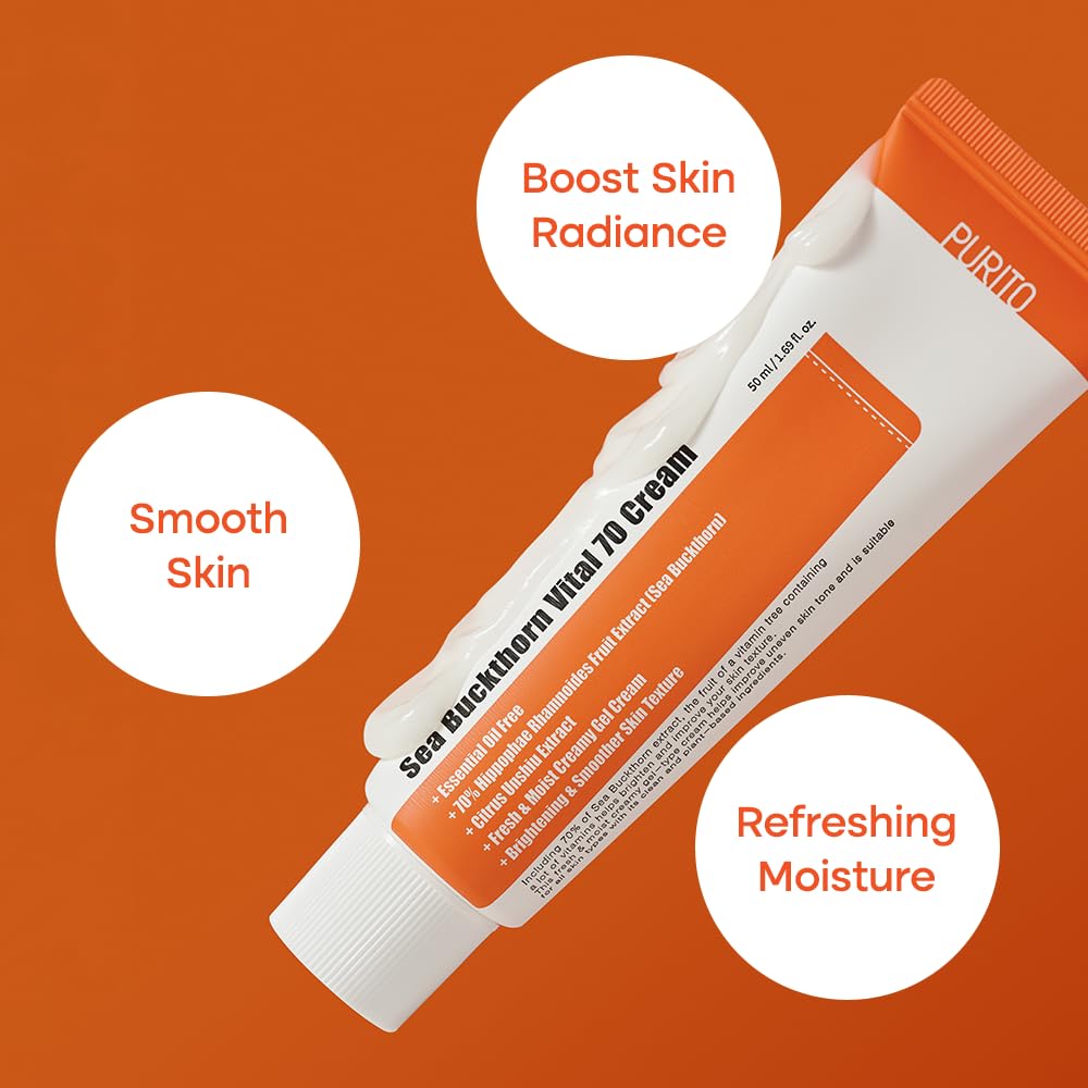 Purito Seoul Sea Buckthorn Vital 70 Cream 50ML