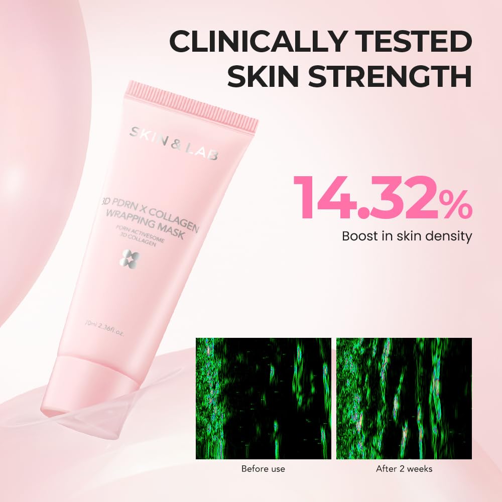 SKIN&LAB 3D PDRN x Collagen Wrapping Mask 70ML
