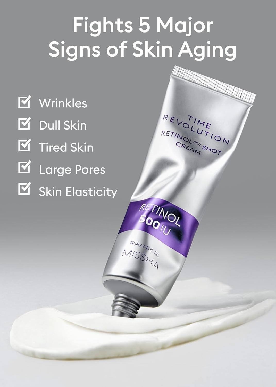 MISSHA Time Revolution Retinol 500 Shot Galvanic Eye Cream Duo Set