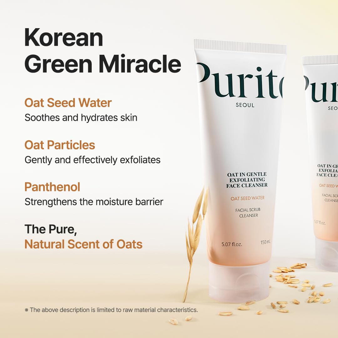 Purito Seoul Oat-In Gentle Exfoliating Face Cleanser 150ML
