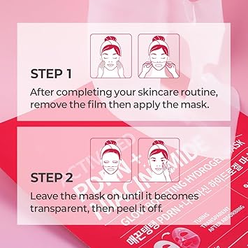 Farm Stay Plump & Glow PDRN & Vitamin Hydrogel Mask 5EA