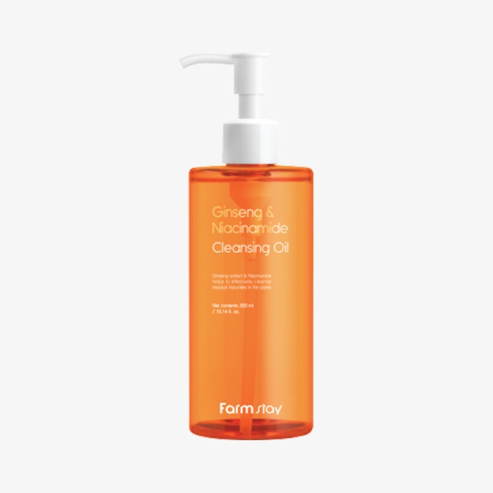 FARM STAY GINSENG & NIACINAMIDE CLEANSING OIL 300ML