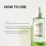 Orien Mugwort Zero Film Toner 160ML