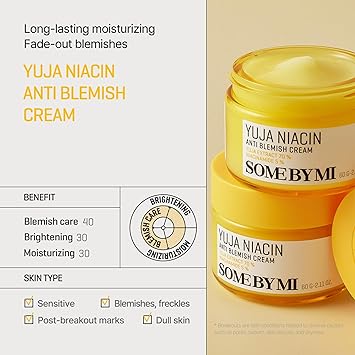 Some By Mi Yuja Niacin Anti-Blemish Cream 60g