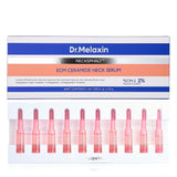 Dr.Melaxin Neck Tightening Ampoule – Firming & Lifting Ampoule for Neck Wrinkles & Sagging Skin, Necksphalt ECM Barrier Anti-Aging Korean Neck Care Treatment, 1.5ml×10ea