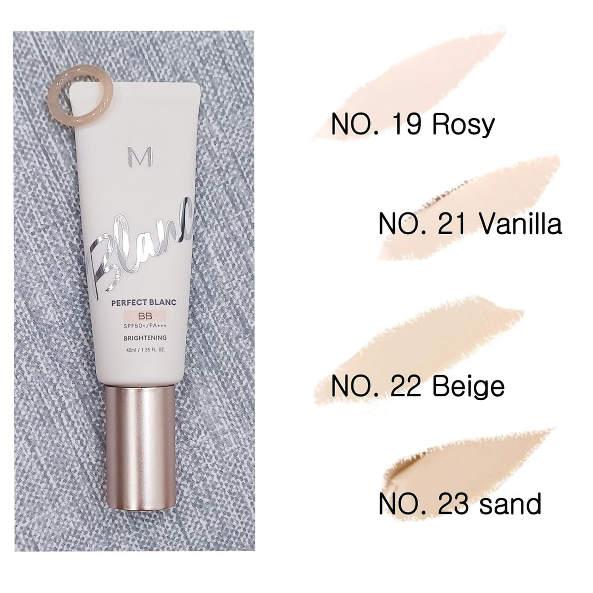 MISSHA M Perfect Blanc Brightening BB Cream SPF50+ PA+++ (No.21 Vanilla) 40ML