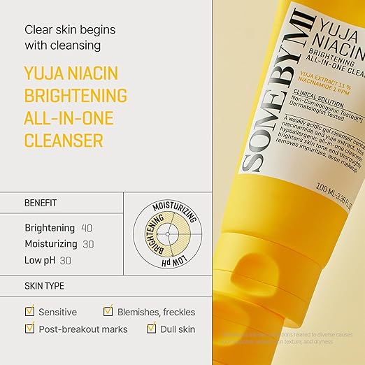 Some By Mi Yuja Niacin Brightening All-In-One Cleanser 100ML