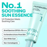 Numbuzin No. 1 Clear Filter Sun Essence SPF50+ PA++++ 50ML