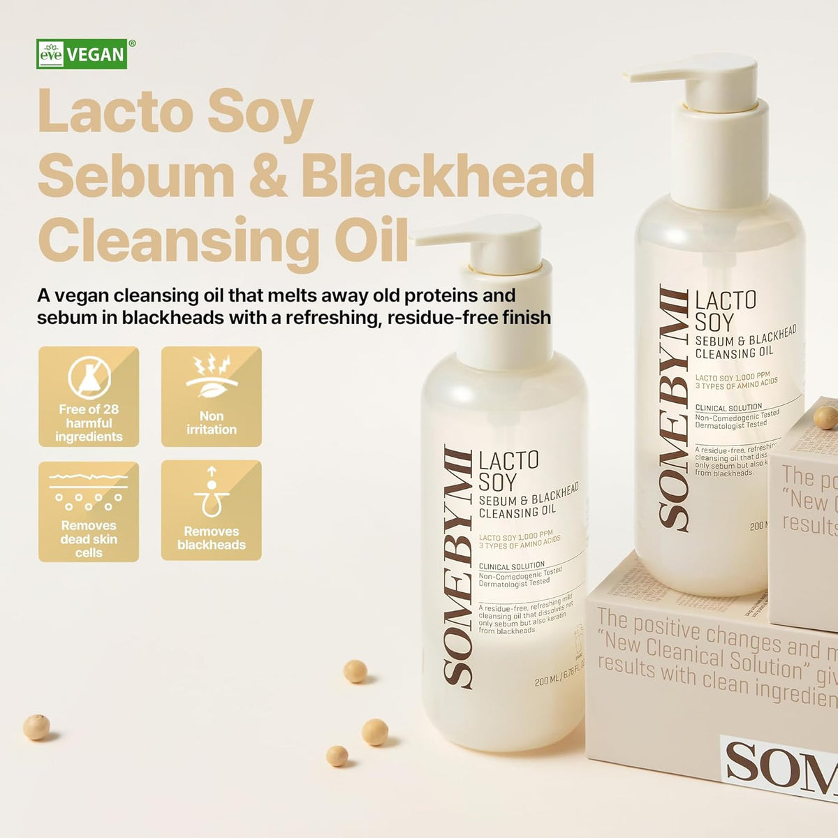 Some By Mi Lacto Soy Sebum & Blackhead Cleanser Oil 200ml