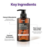KUNDAL Honey & Macadamia Shampoo & Treatment Cherry Blossom Set (500ML + 500ML)