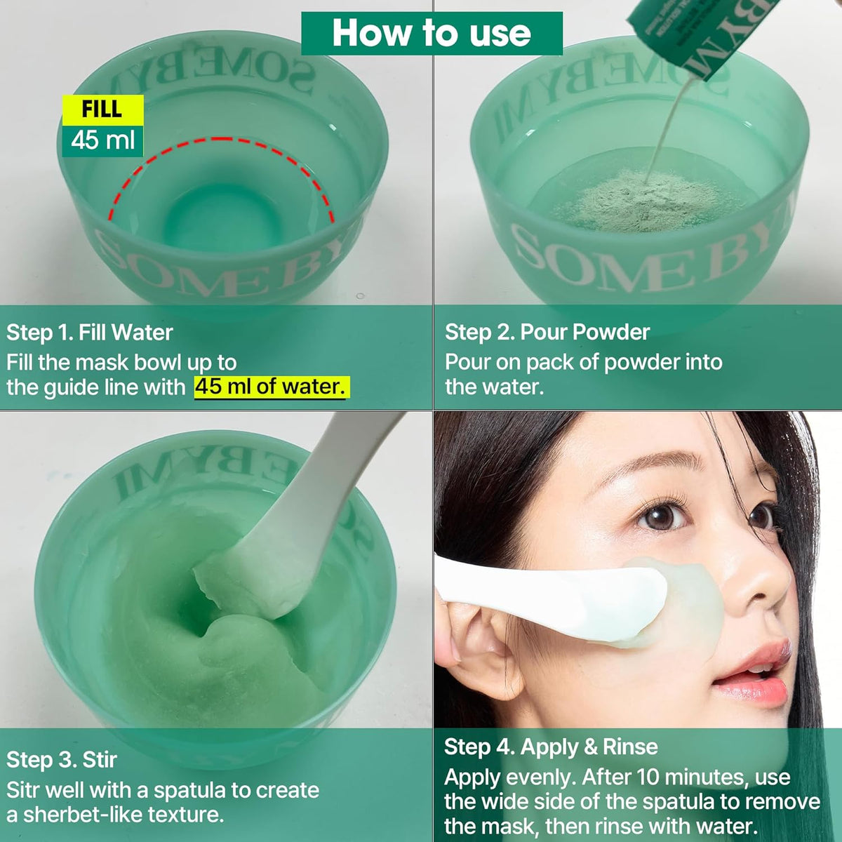Some By Mi PDRN Spirulina Soothing Sherbet Mask