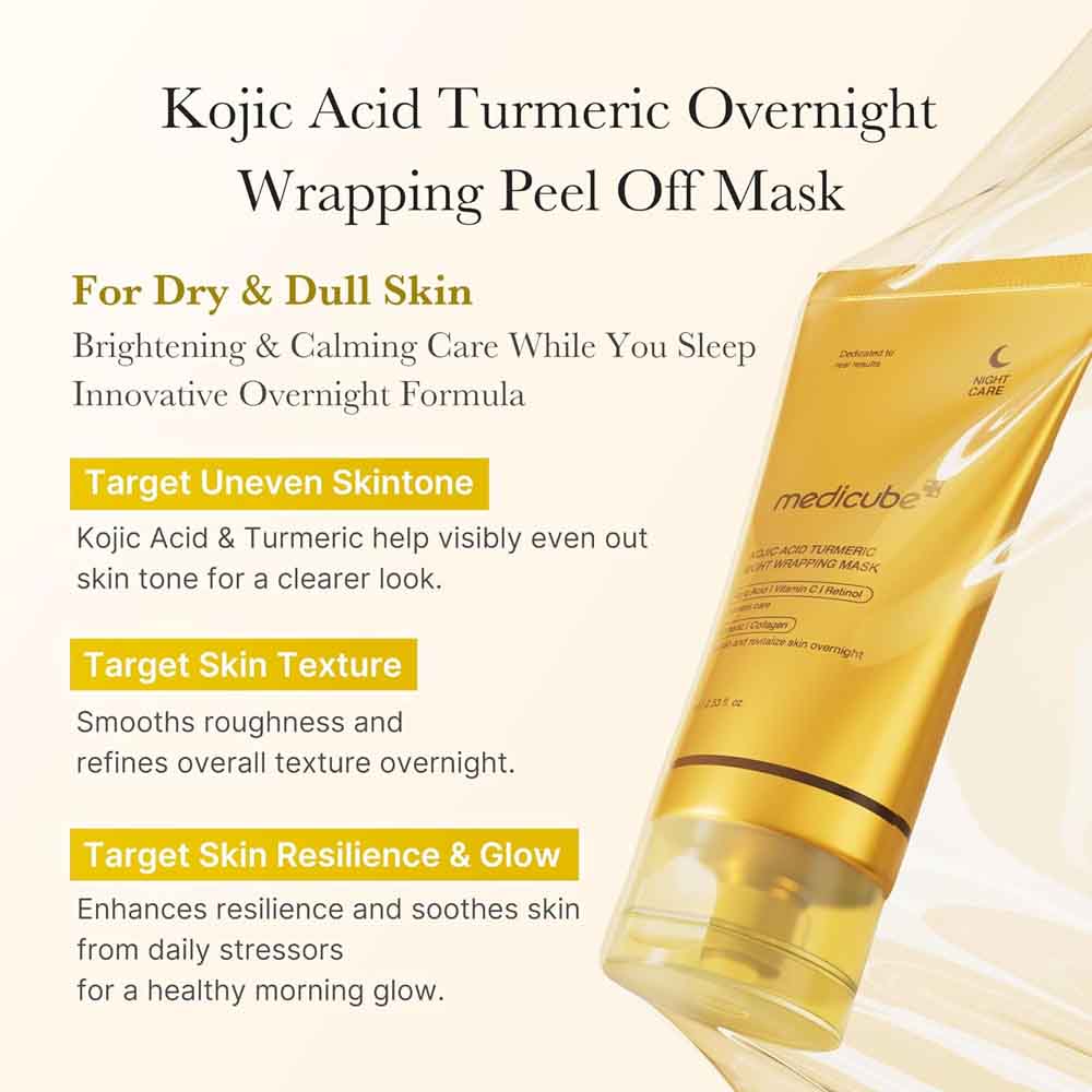 Medicube Kojic Acid Turmeric Night Wrapping Mask 75ML