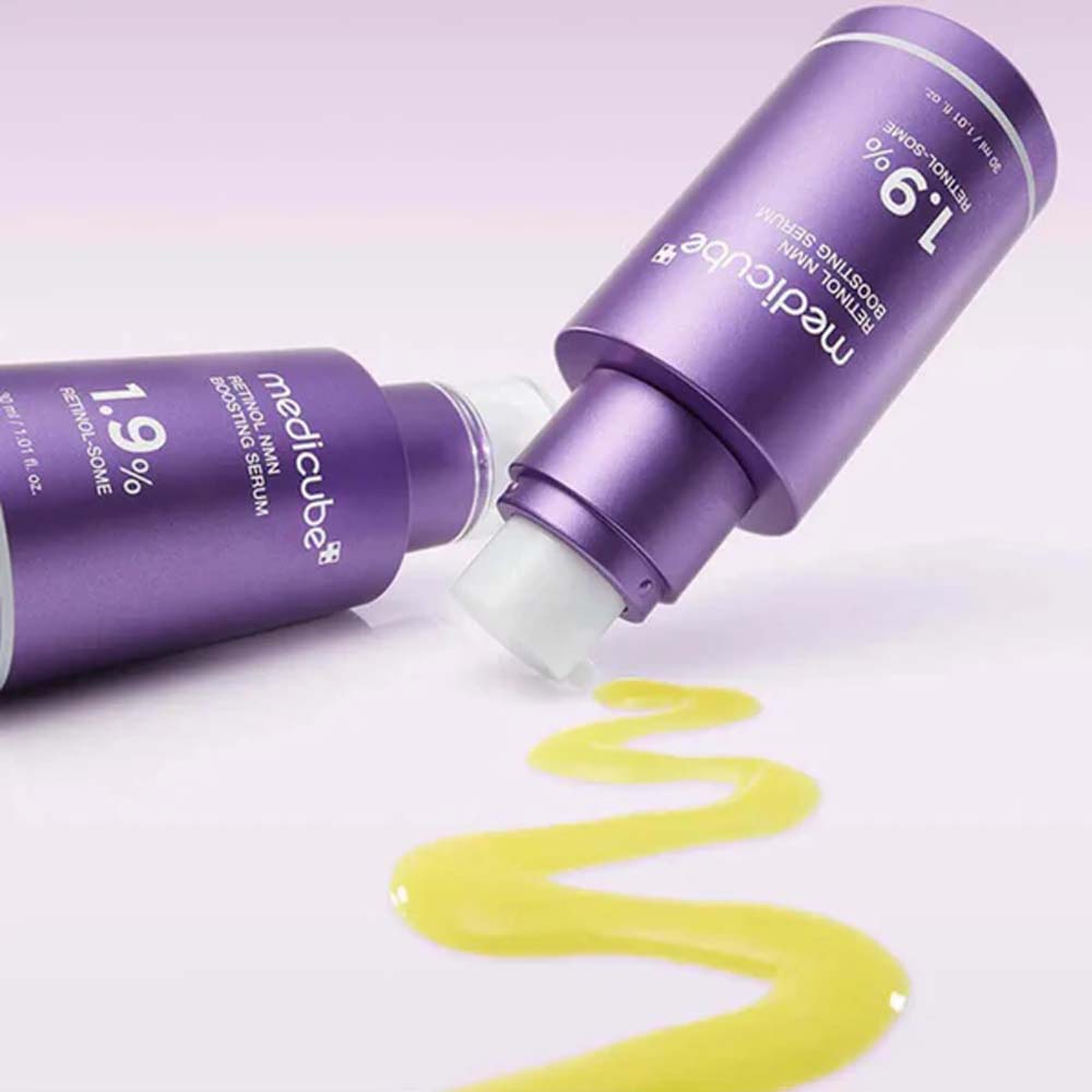 Medicube Retinol NMN Boosting Serum for Sensitive Skin, Moisturising Essence, 30 ML