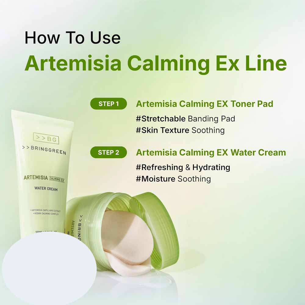 BRING GREEN Artemisia Calming EX Toner Pad 75pads