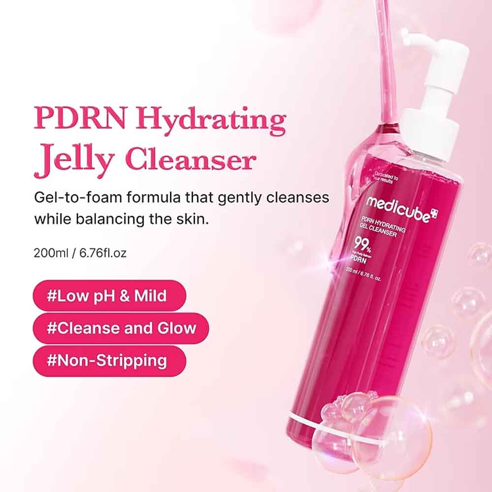 Medicube PDRN Hydrating Gel Cleanser 200ml