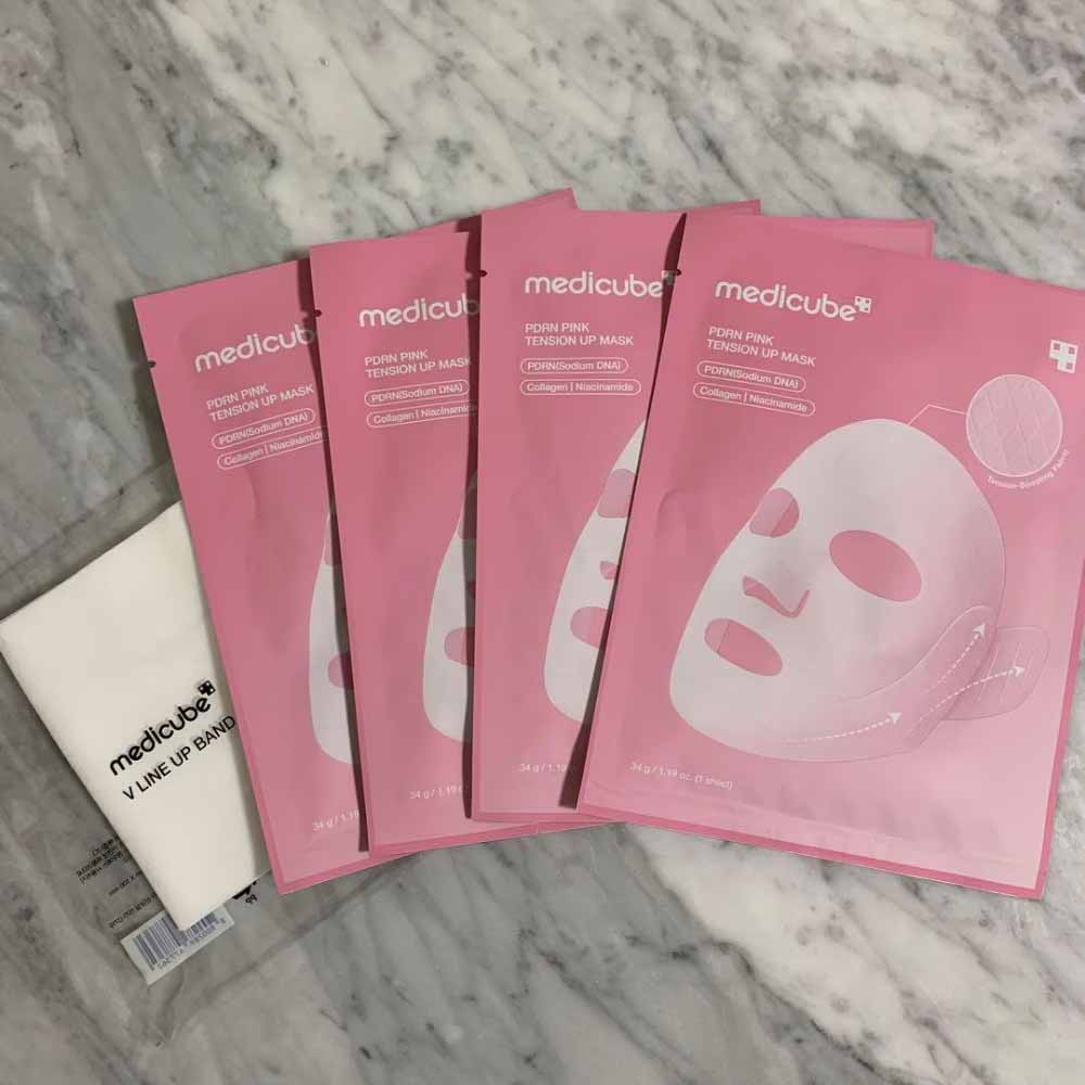 Medicube PDRN Pink Tension Up Mask 34g 4EA