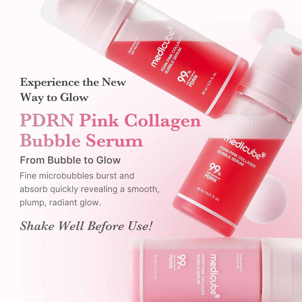 medicube PDRN Pink Collagen Bubble Serum