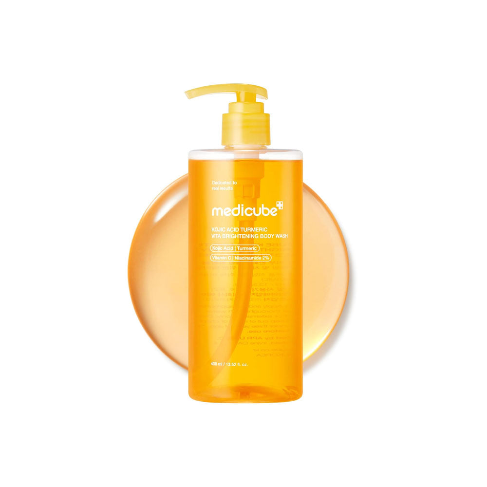 MEDICUBE KOJIC ACID TUR,ERIC VITA BRIGHTENING BODY WASH 400ML